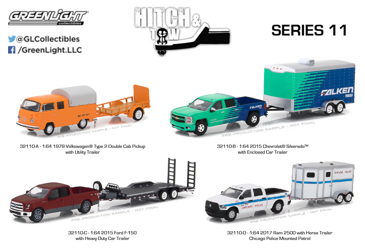 greenlight collectibles hitch and tow